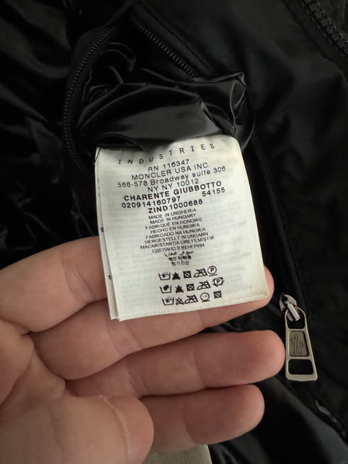 Moncler Jacket Charente size 3 black
